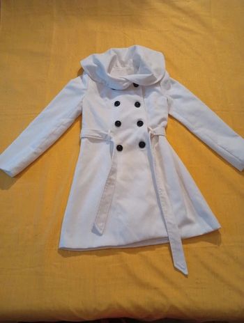 Trench coat blanc cassé Printemps été  S/ M