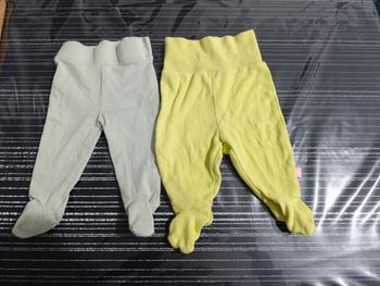 Lot de 2 pantalons bébé 1 mois