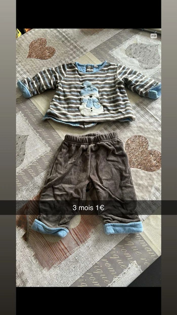 Vêtements garçon 3 mois - photo numéro 5