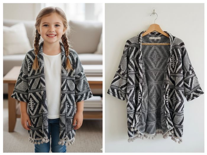 Gilet maille 5 ans - photo numéro 2