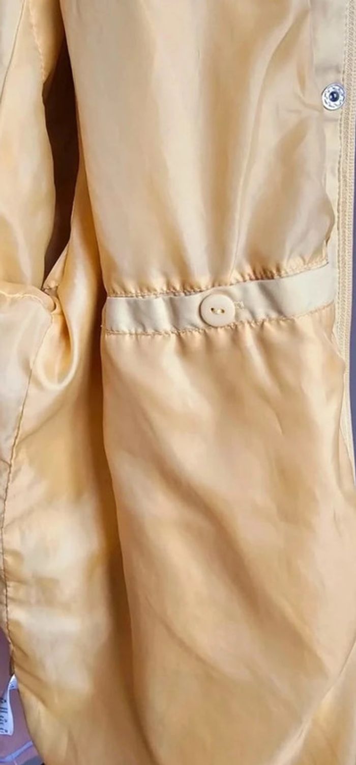 Destockage Veste légère vintage jaune pâle - photo numéro 7
