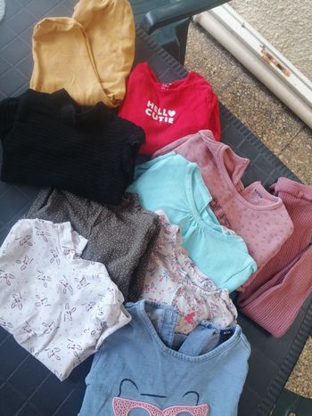 Lot bébé fille 24 mois 