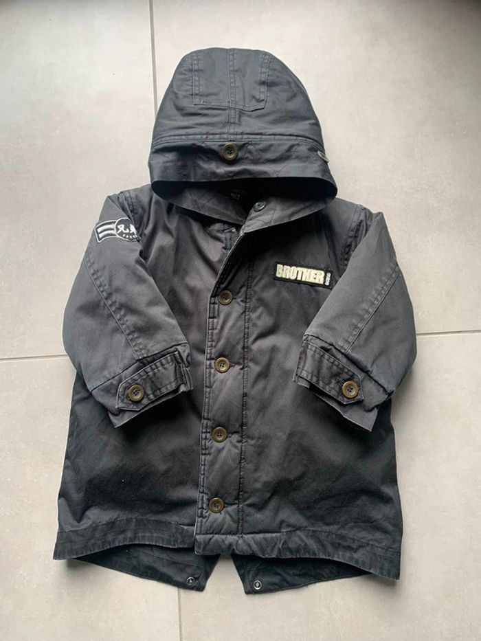 Anorak manteau garçon 2/3 ans très chaud
