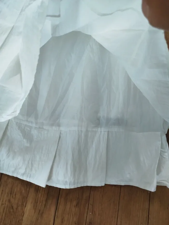 Robe femme blanche taille L - photo numéro 4
