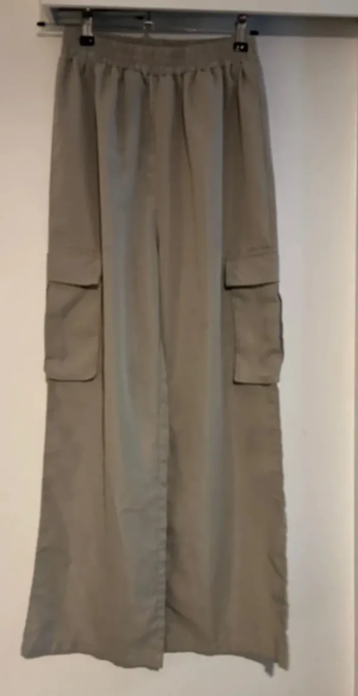 Pantalon cargo beige Shein - Taille L (40/42) - photo numéro 5