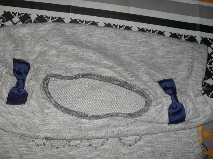 robe fille en sweat grise marque Orchestra taille 4 ans - photo numéro 3