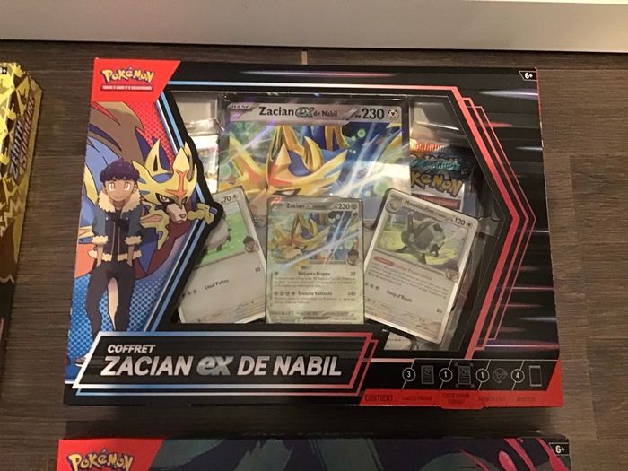 Lot coffrets cartes Pokémon Pikachu Zénith Suprême origine perdue étincelles déferlantes - photo numéro 9