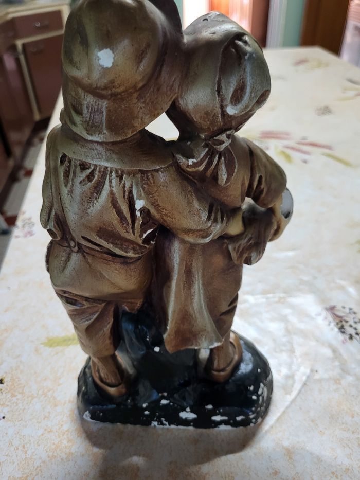 Statuette platre vintage - photo numéro 2