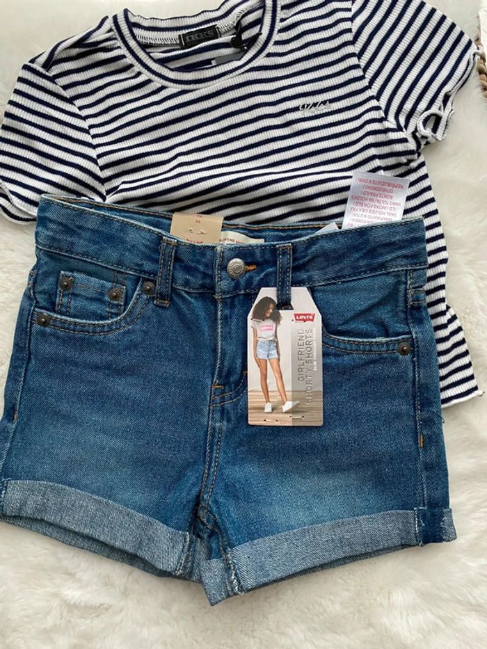 Jolie tenue 5 ans Ikks Levi’s neuf - photo numéro 2