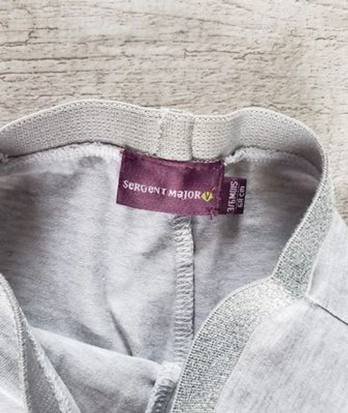 Ensemble fille 6 mois rouge et gris clair Sergent Major - photo numéro 9