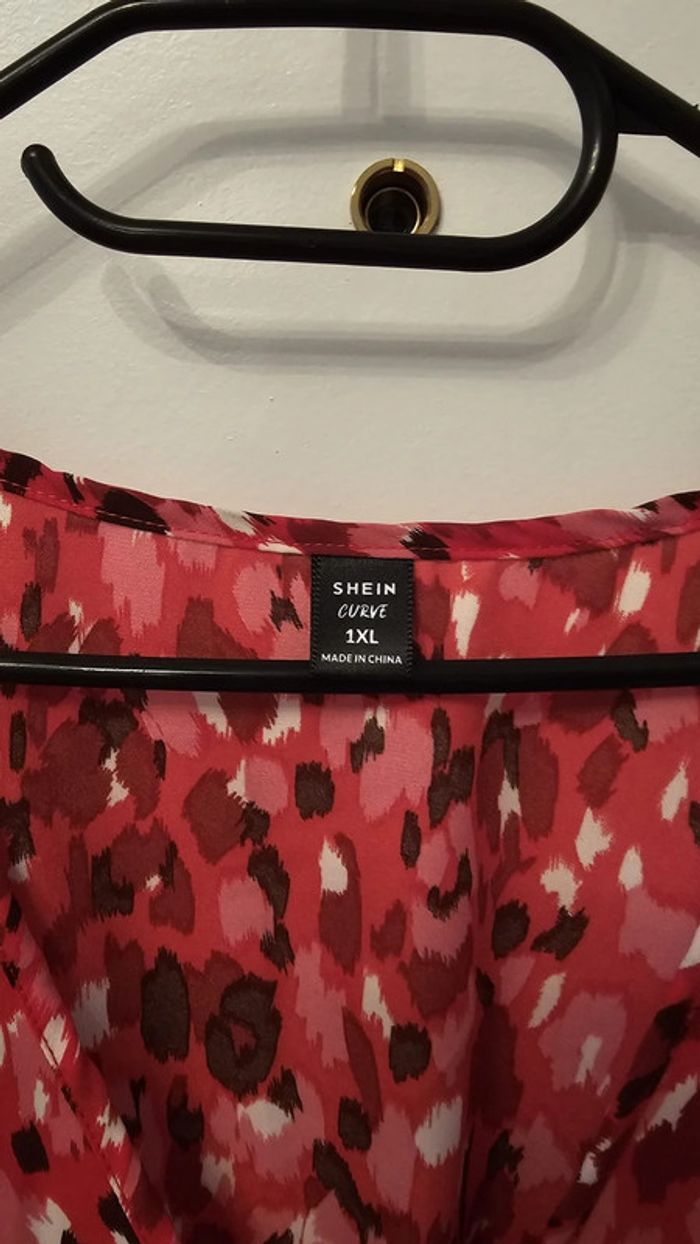 Robe été rouge SHEIN 1XL neuve - photo numéro 2