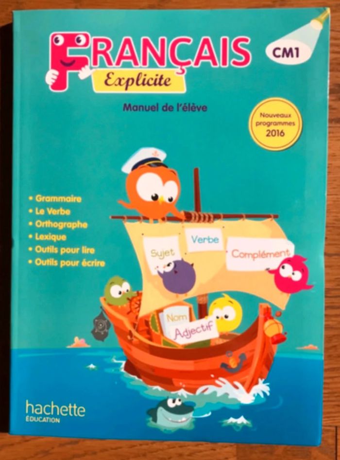 Français Explicite CM1 - Livre de l'élève