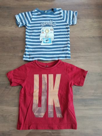 Lot de 2 t-shirts
