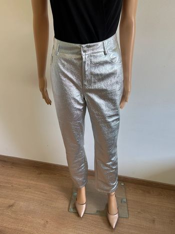 Pantalon argenté neuf Morgan taille 40 (valeur 65€)