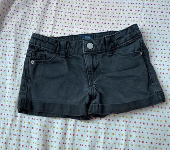 Short en jean noir bleached Kiabi 4 ans