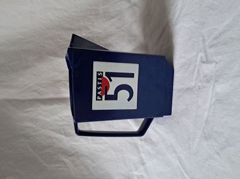 Pichet Pastis 51 en plastique bleu