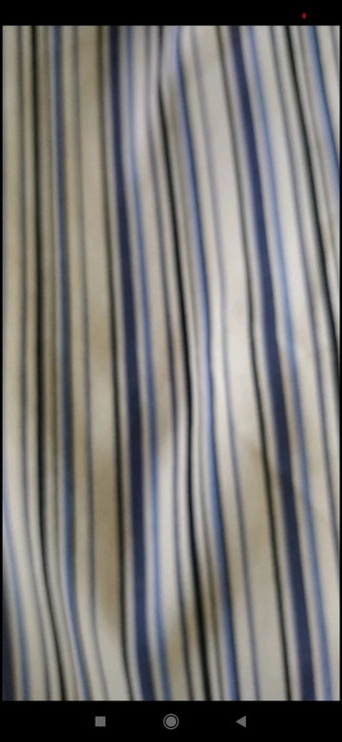 Pantacourt rayé bleu et blanc - photo numéro 5