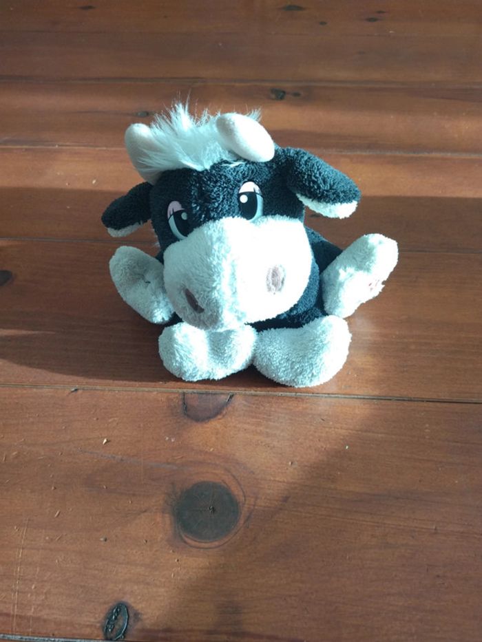 Peluche vache suisse