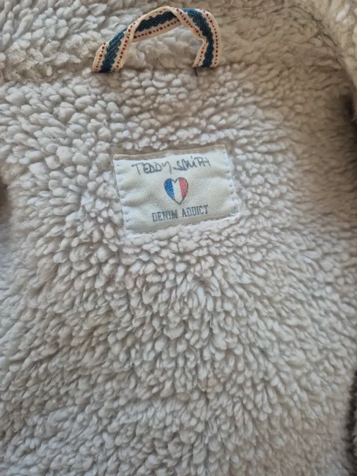 Veste jean moumoute Teddy Smith - photo numéro 5