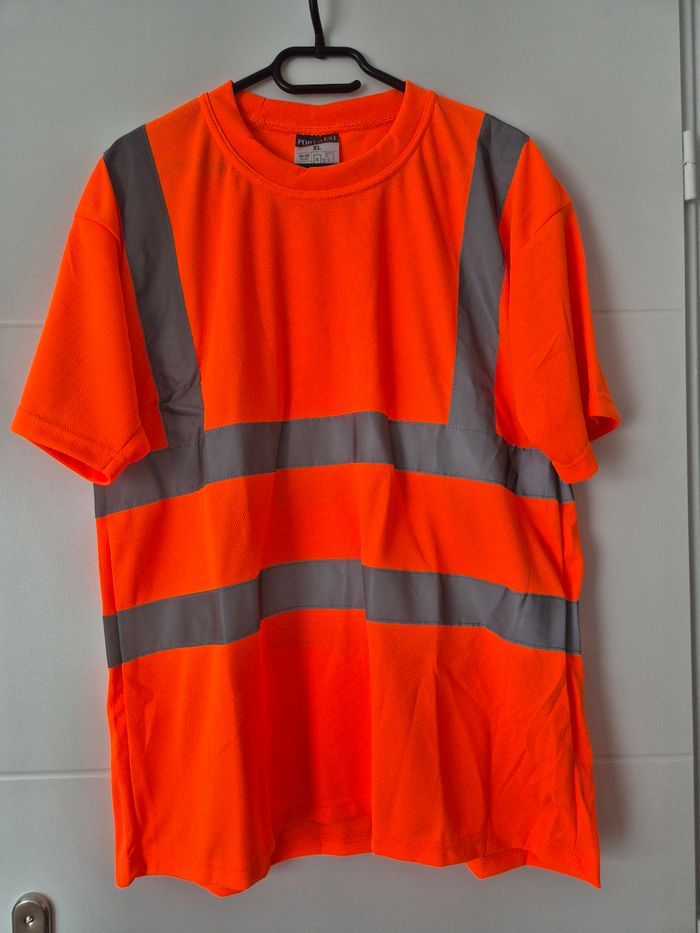 T-shirt de travail orange Portwest taille XL neuf