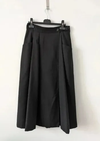 Jupe longue noire - Vintage - taille 38