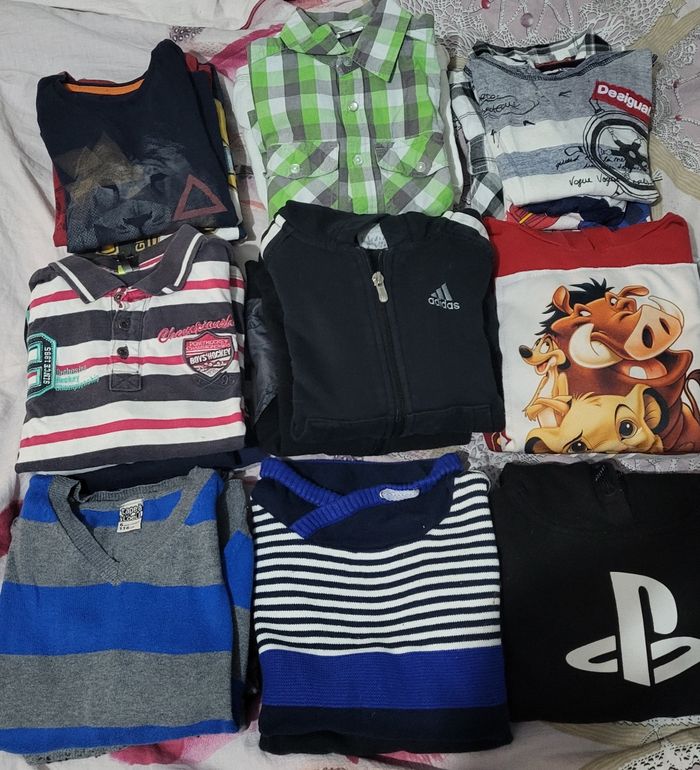 Lot vêtements garçons  6 ans