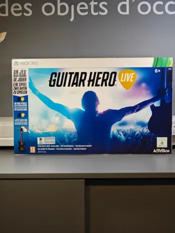Pack Guitar Hero Live jeu & guitare pour Xbox 360