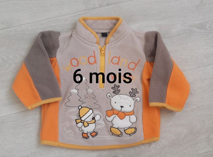 Pull polaire - garçon 6 mois