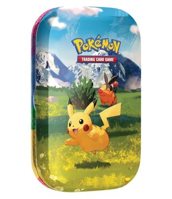 ✨️ x1 Mini Tin Pokemon Méga Évolution ME2.5 Héros Transcendants - Illustration Pikachu et Gruikui - FR 🇫🇷✨️