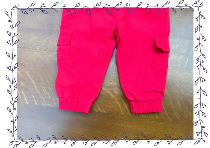 Pantalon jogging rouge 12 mois neuf - photo numéro 3