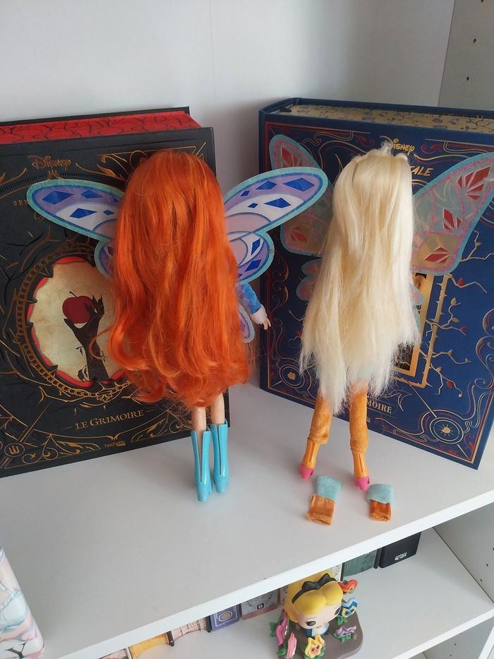 2 Poupées Bloom et Stella Lovix Winx Club Witty Toys Smoby saison 4 Fairy - photo numéro 7