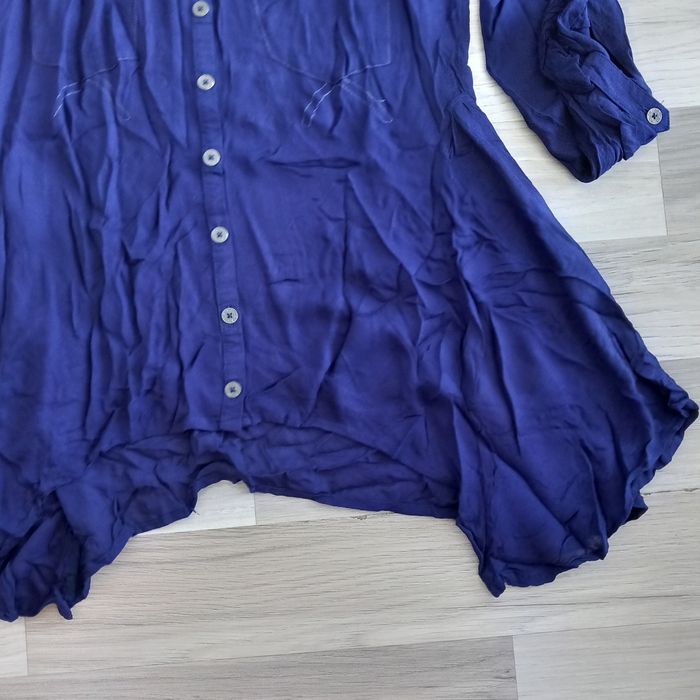 Chemise femme violet Clara Vitti taille S - photo numéro 5