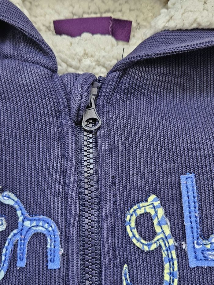 Gilet zippé très chaud bleu marine Sergent Major 6 ans - photo numéro 7