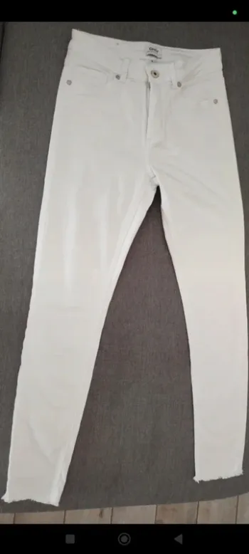 Jean blanc Only