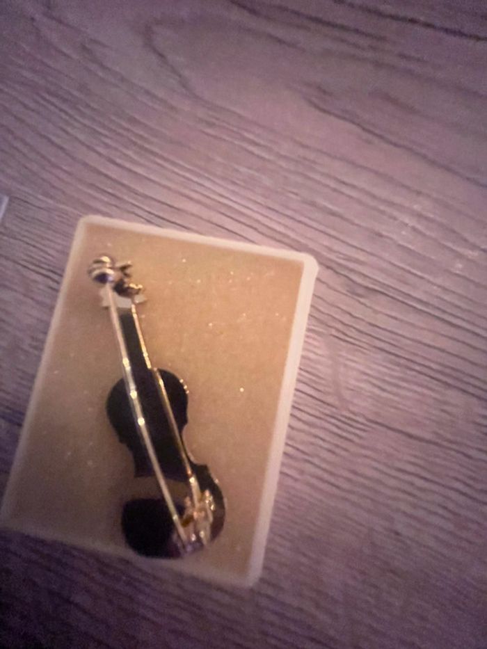 Broche violon - photo numéro 2