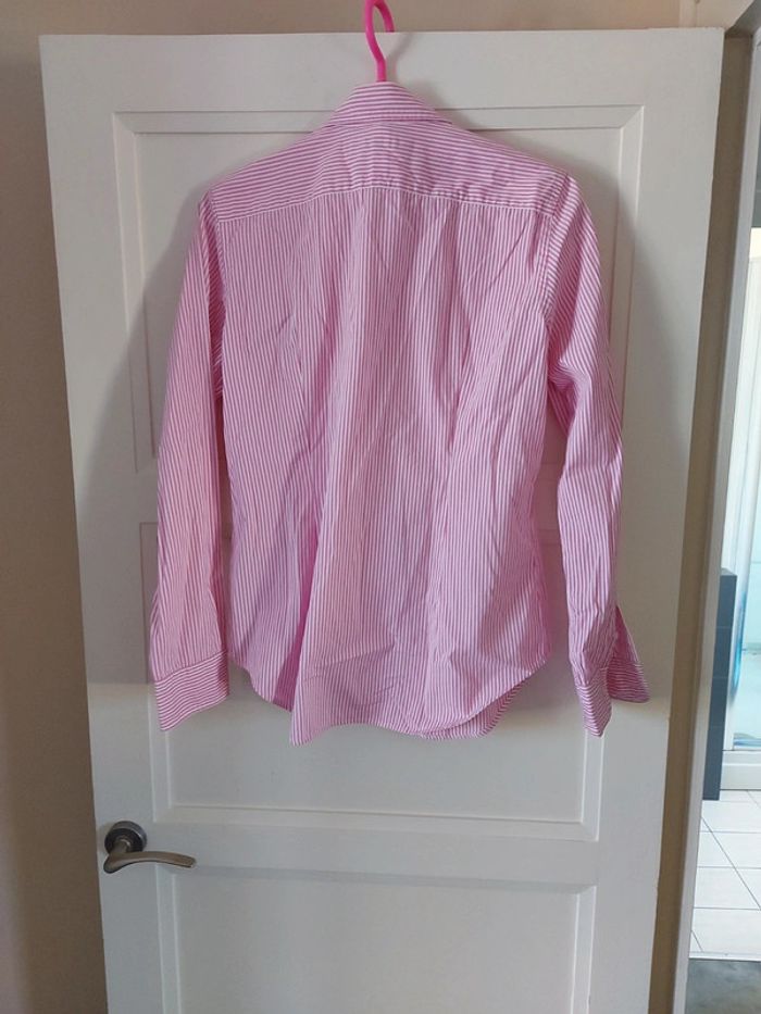 Chemise rayures rose - photo numéro 2