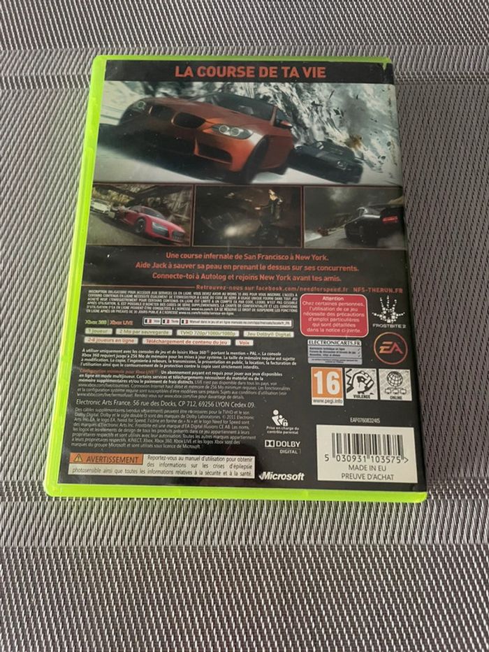 Need For Speed The Run Jeu Xbox 360 FR - photo numéro 3