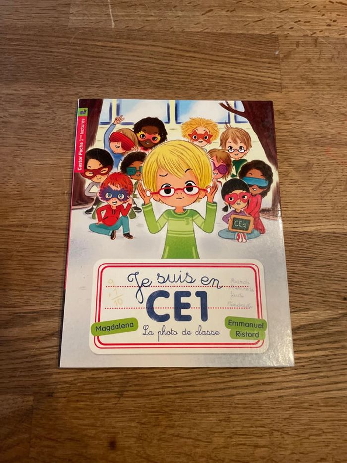 Livre Je suis en CE1 La photo de classe