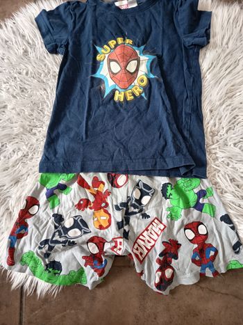 Pyjama short garçon 
