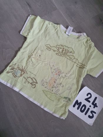 Maillot t-shirt 24mois garçon