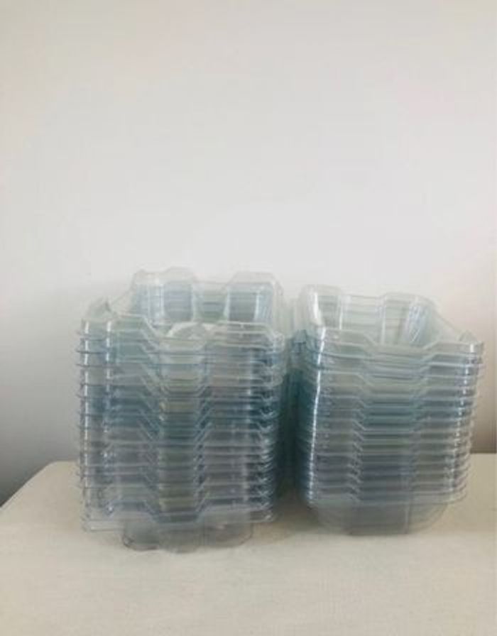 Lot 15 barquettes plastiques rangement contenant - photo numéro 2