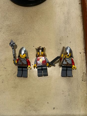 3 Figurines Lego Type médiéval