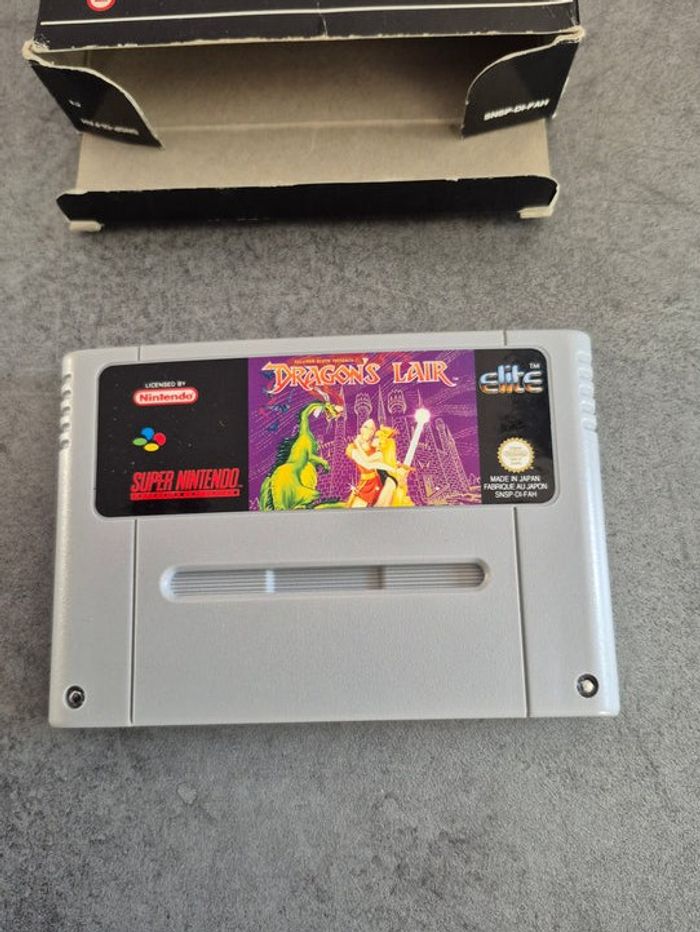 Jeu Dragon's Lair - Super Nintendo - SNES - Pal Fah - Sans Notice - photo numéro 8