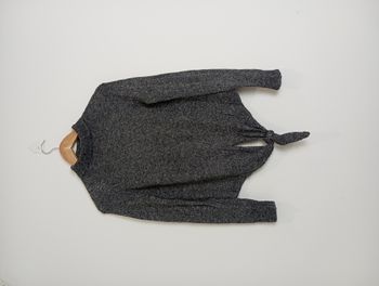 Pull gris noeud Molly Bracken T.S