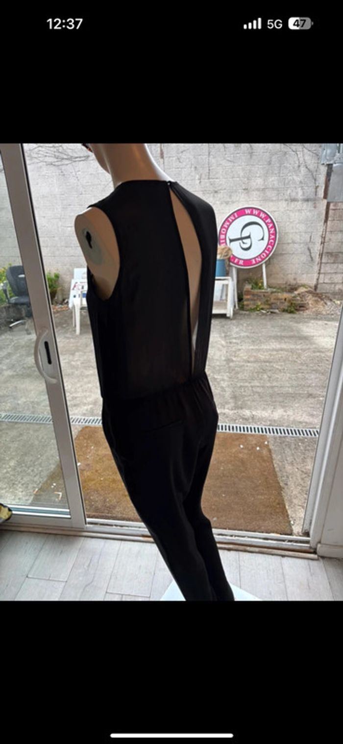 Combinaison pantalon noire Zara – Taille S – Élégante et tendance - photo numéro 7