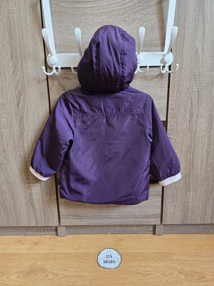 Vêtement Bébé Fille - Doudoune réversible - Sergent Major - 24 mois 86 cm - photo numéro 5