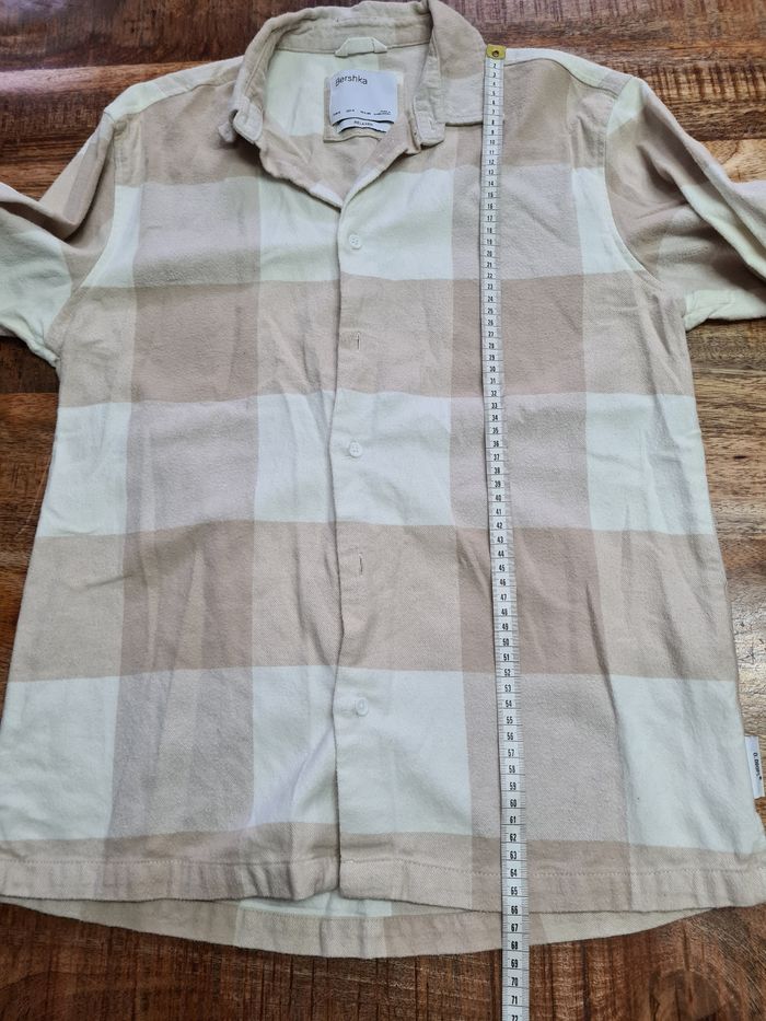Chemise à carreaux hiver taille s Bershka - photo numéro 8