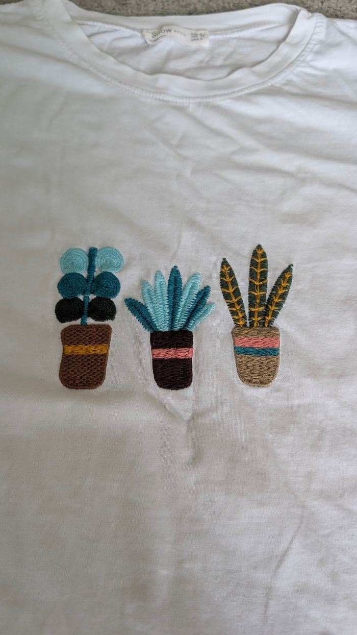 T-shirt blanc femme - photo numéro 2