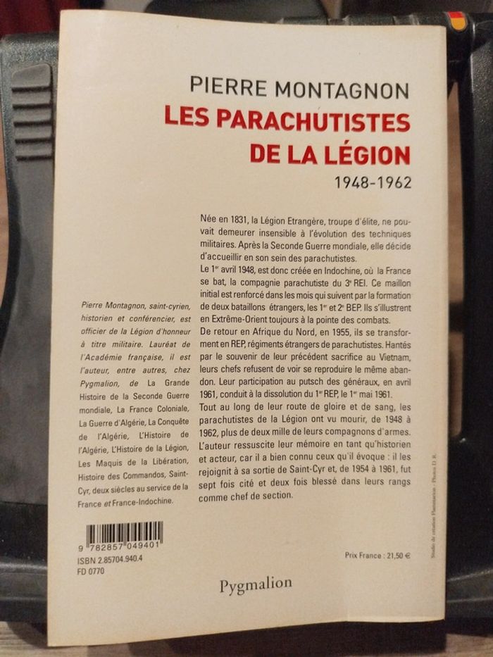 Livre Les parachutistes de la Légion - photo numéro 2