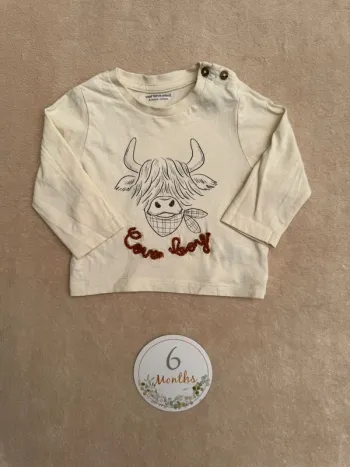 Tee-shirts à manches longues • vertbaudet • taille 6 mois